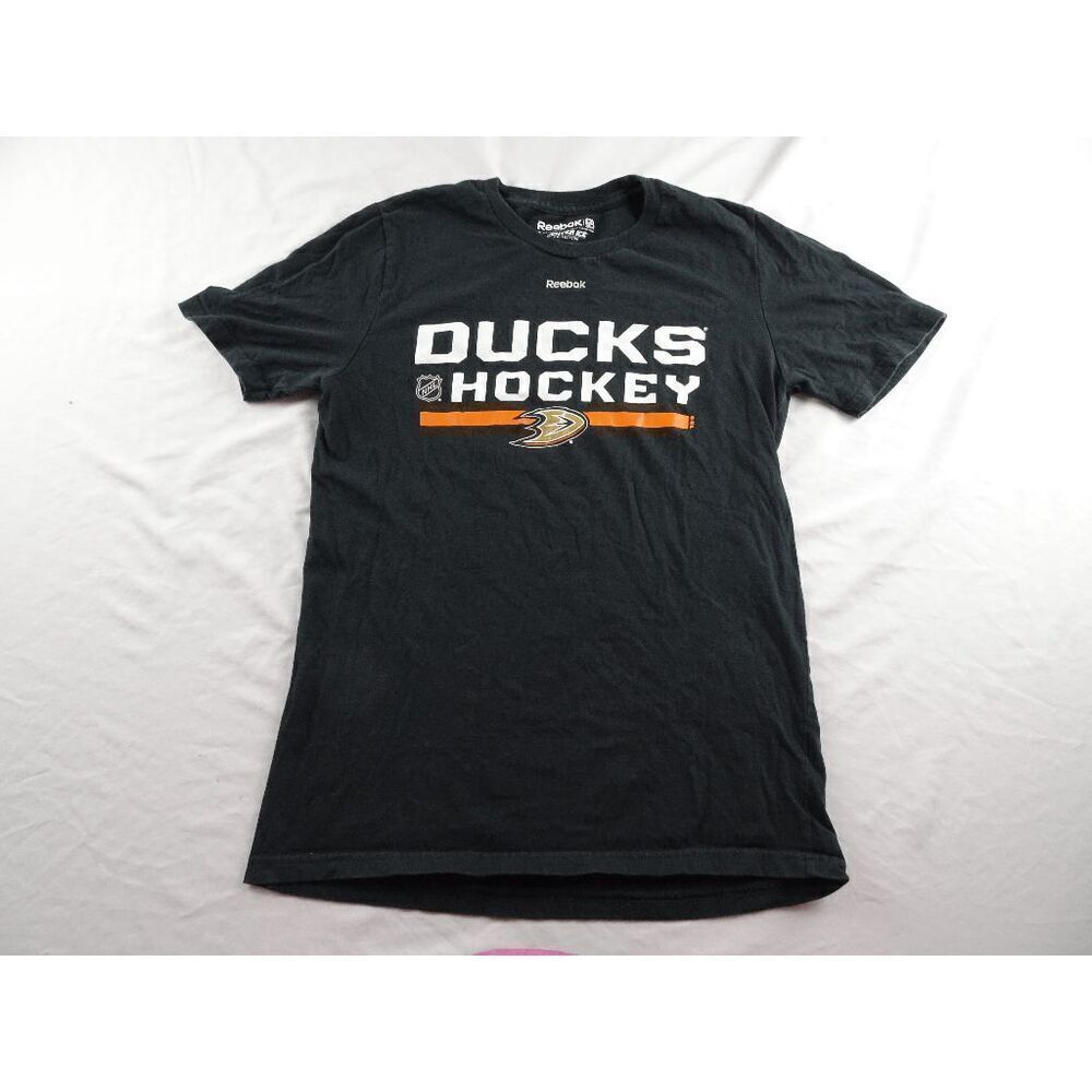NHL Reebok Ducks Hockey Youth Shirt Size L 14/16